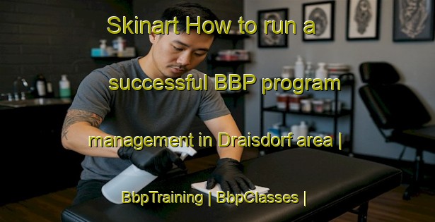 Skinart How to run a successful BBP program management in Draisdorf area | BbpTraining | BbpClasses | SkinartTraining-Germany